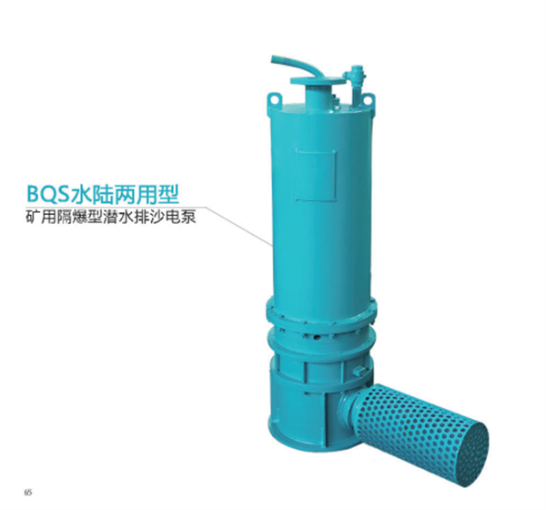 礦用隔爆型潛(qián)水排沙電泵